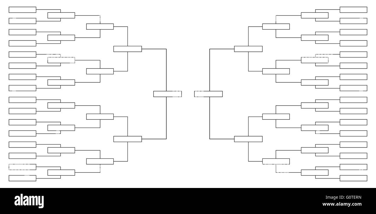 Quart de finale du tournoi du championnat Illustration de Vecteur