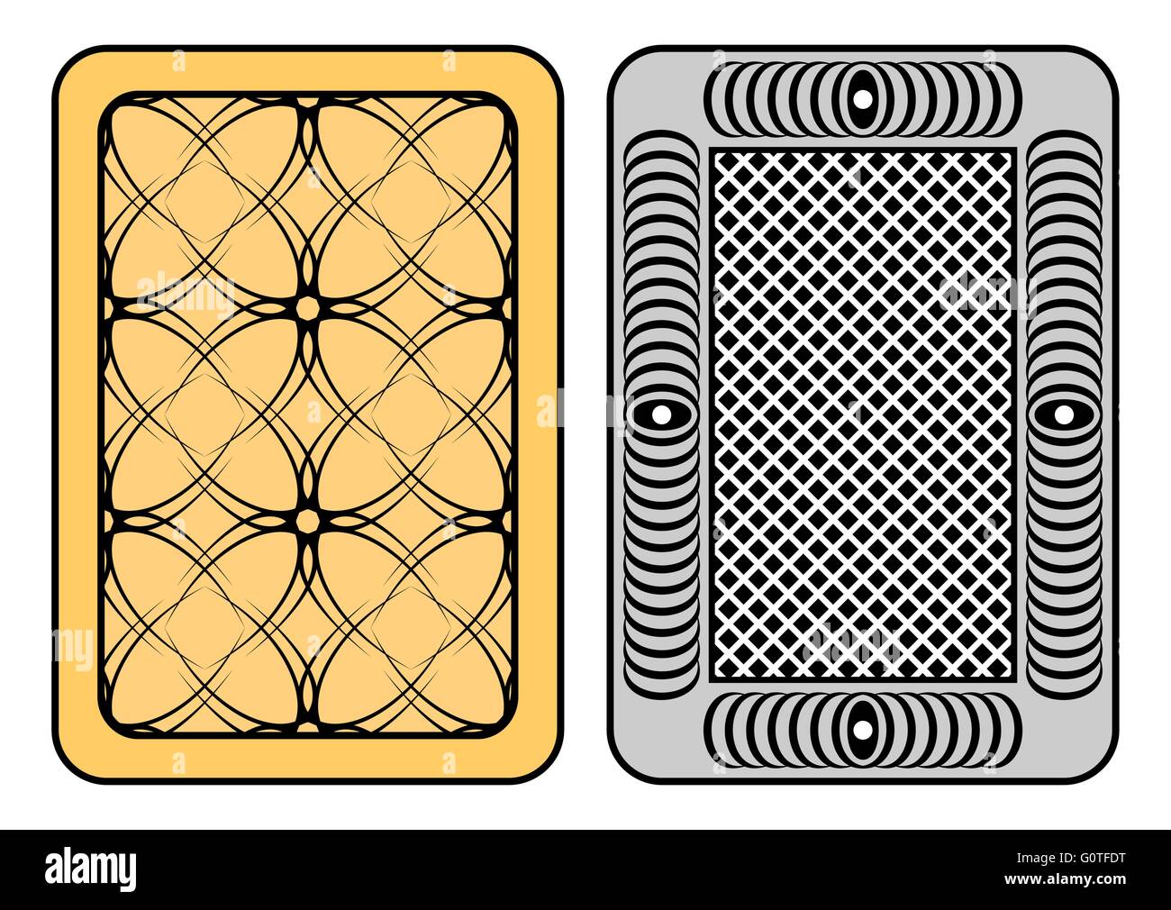 Conception de cartes. Illustration de Vecteur