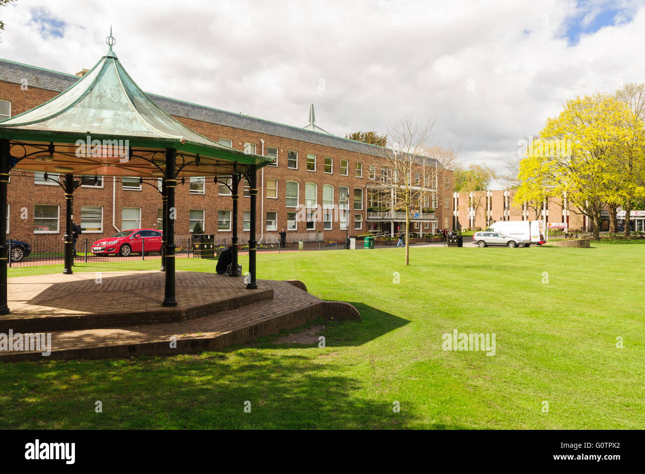 Wrexham Maelor Guildhall Conseil l'office administratif de la Wrexham County Borough Council Banque D'Images