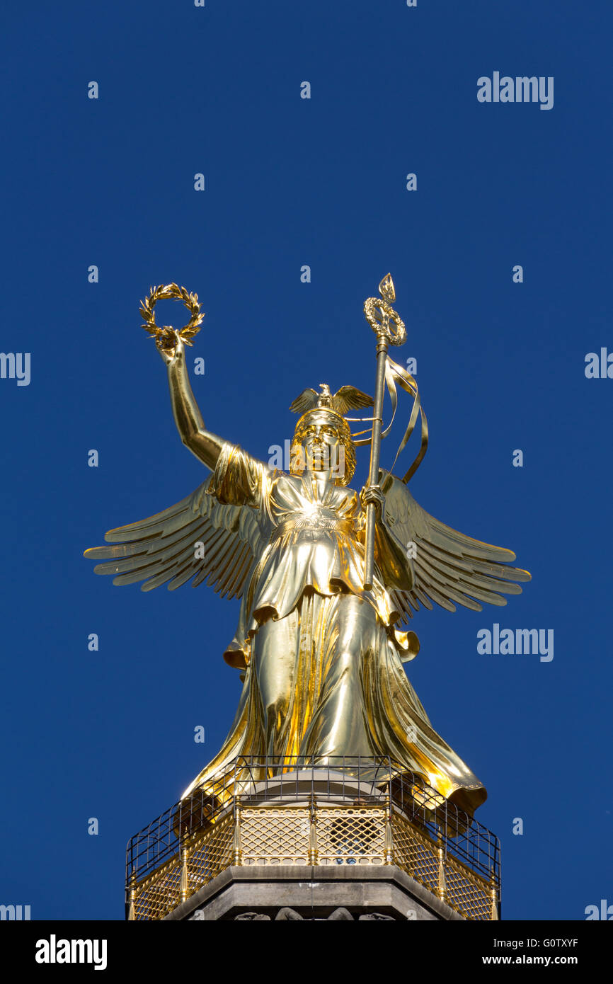 Siegessaeule (colonne de la Victoire) à Berlin, Allemagne Banque D'Images
