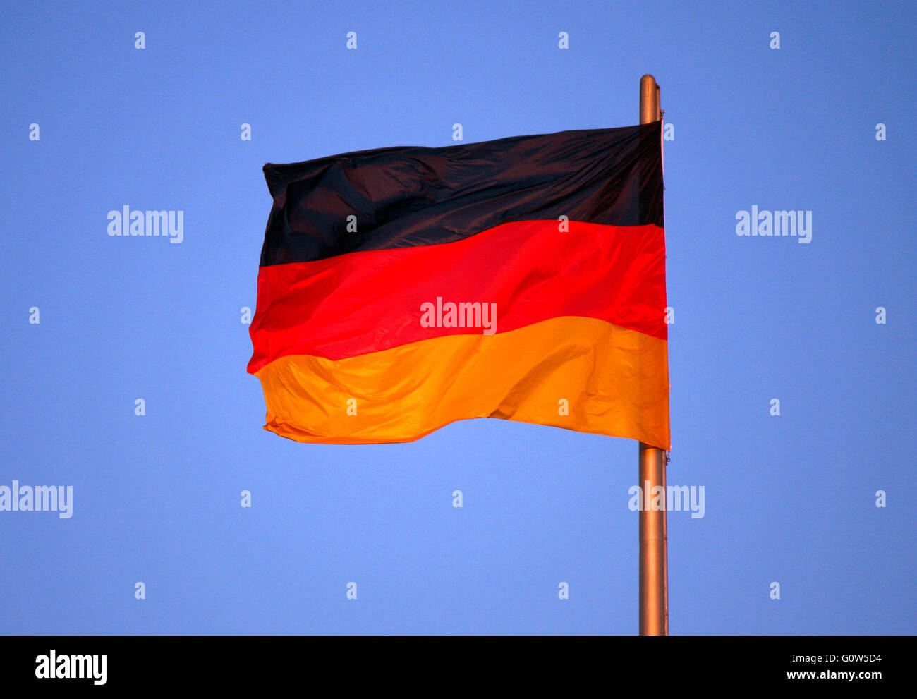Deutschland Fahne Banque d'image et photos - Alamy