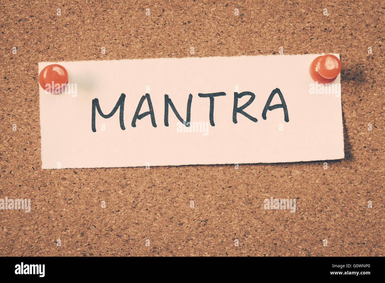 Mantra Banque D'Images