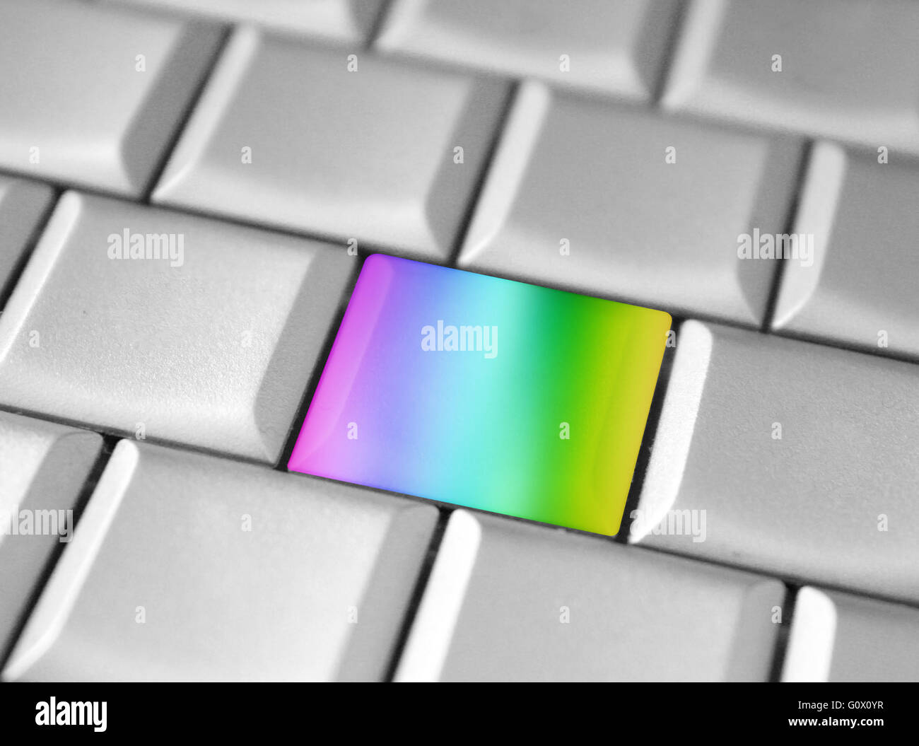 Gay-touche du clavier Photo Stock - Alamy