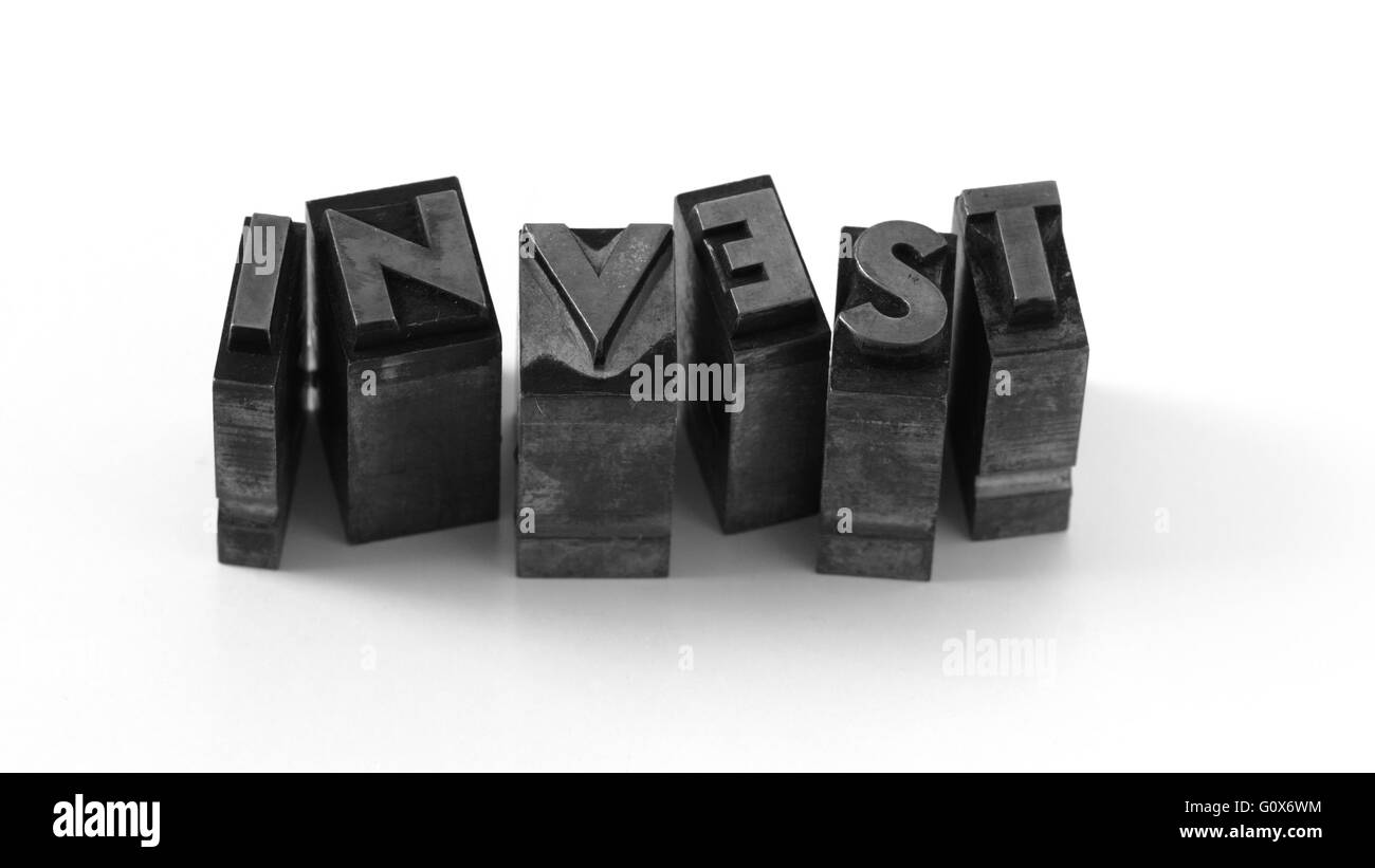 La typographie d'entreprise, mot photo conceptuelle Banque D'Images