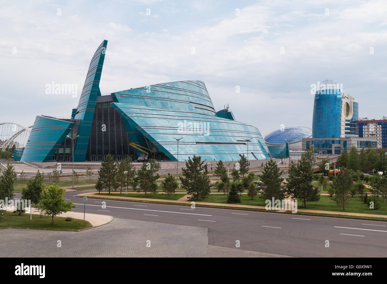 Concert Hall à Astana, Kazakhstan Banque D'Images