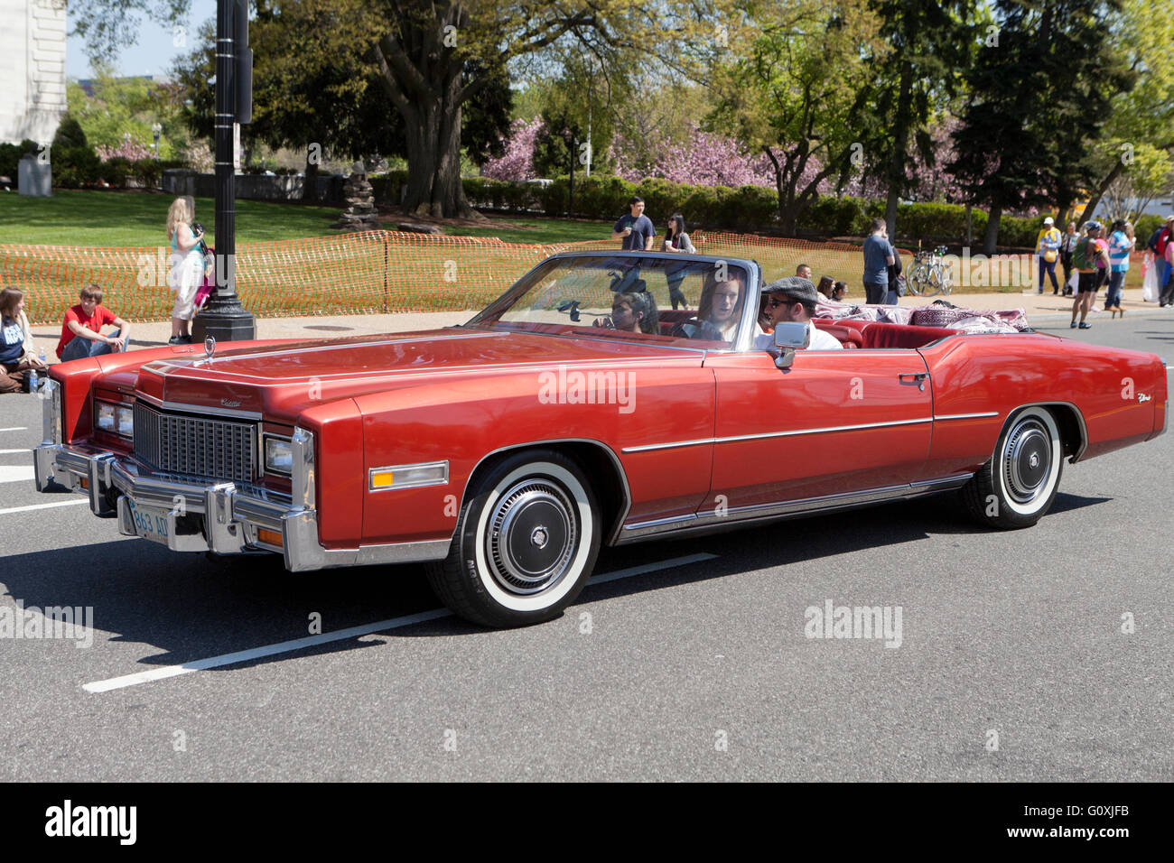 1975 Cadillac Eldorado Convertible - USA Banque D'Images