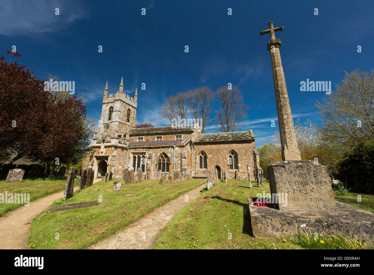 Eglise St Peter ad Vincula, South Newington Banque D'Images