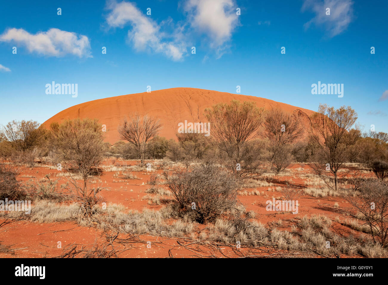 L'Uluru Ayers Rock Banque D'Images