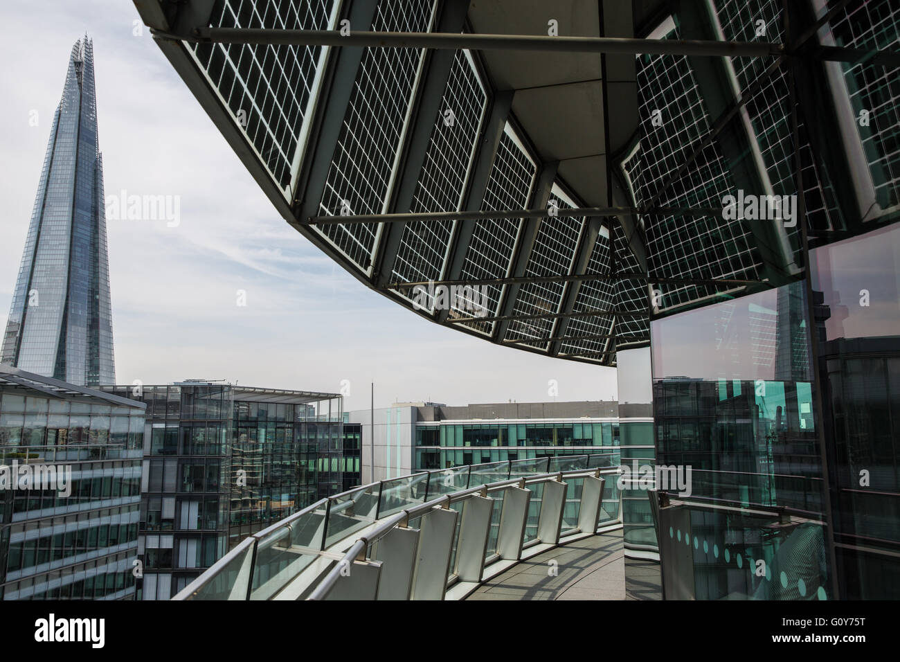 Londres, Royaume-Uni. 6 mai, 2016. Le Shard, vu de l'Hôtel de Ville. Banque D'Images