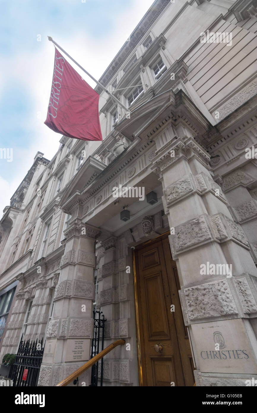 Christies auction house, Londres Banque D'Images