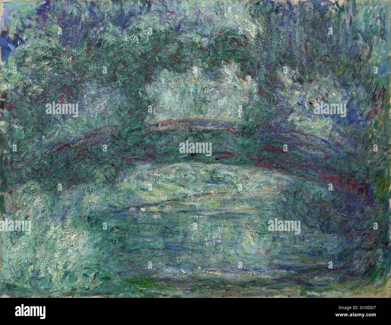 Claude Monet - Le pont japonais - Van Gogh Museum, Amsterdam Banque D'Images