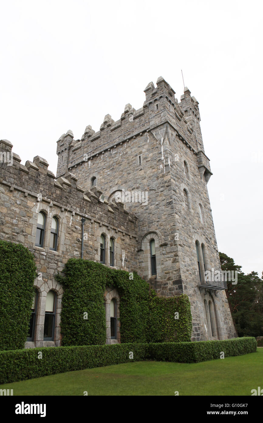 Le Glenveagh Castle, Co Donegal, Irlande Banque D'Images