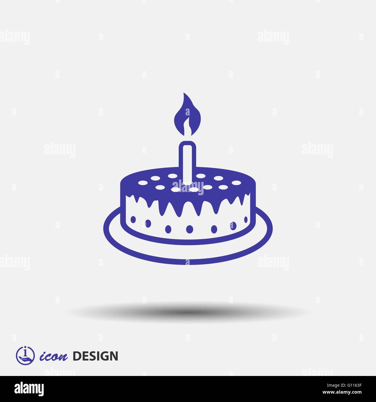 Le Pictogramme De Gateau Image Vectorielle Stock Alamy