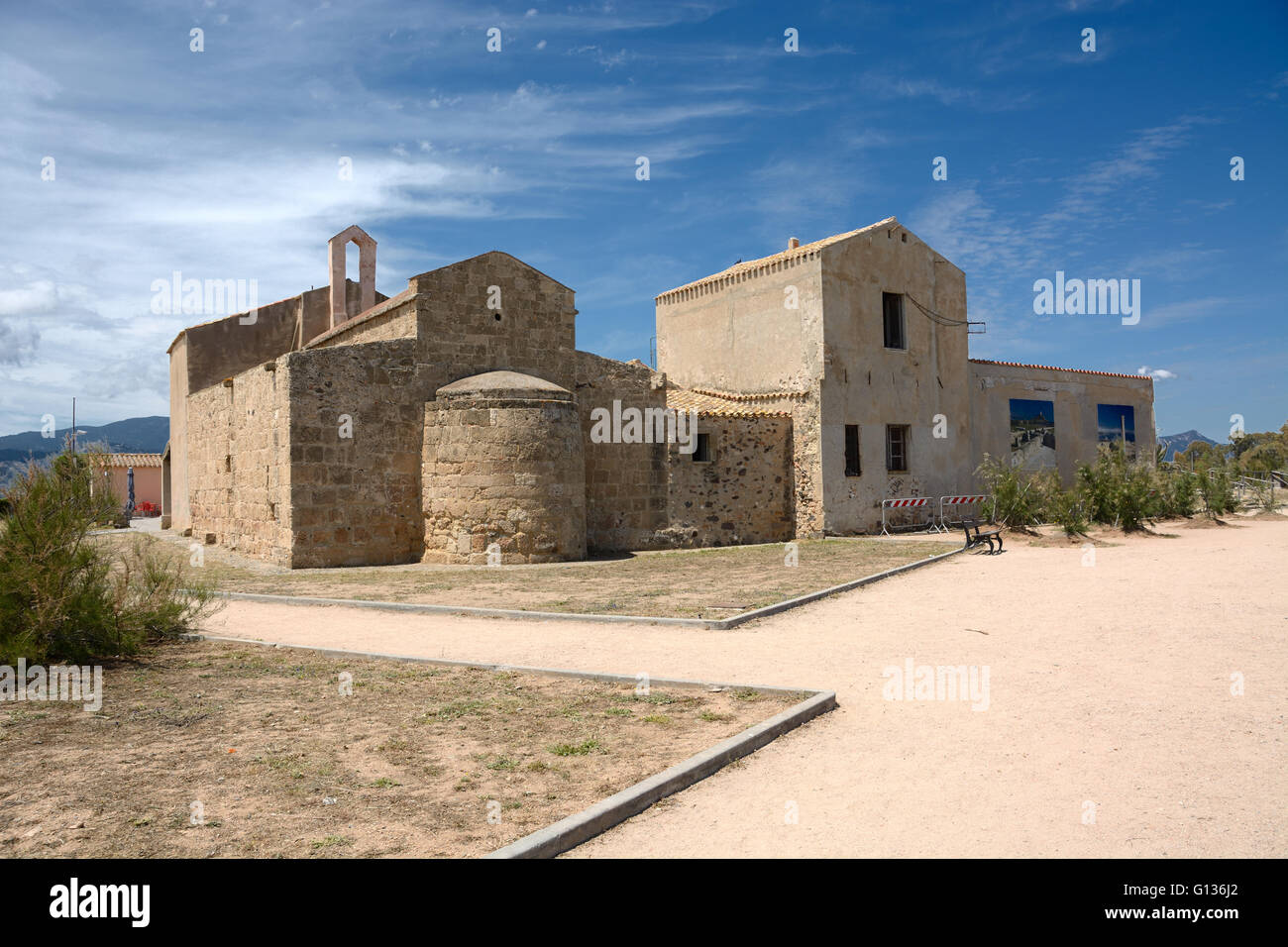 Repères de la Sardaigne Banque D'Images