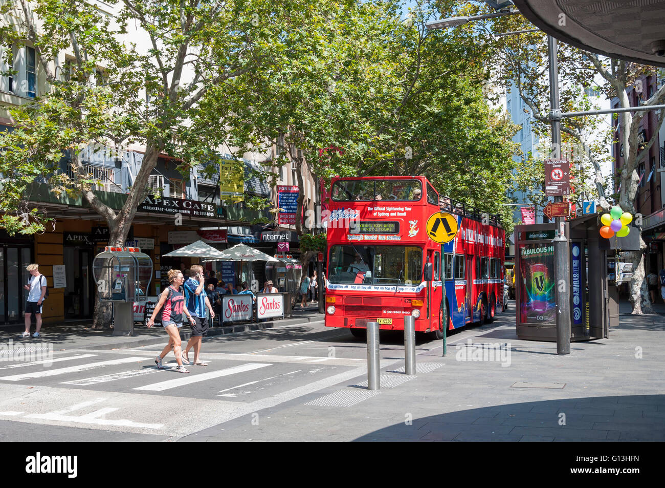 Darlinghurst Road, Kings Cross, Sydney, New South Wales, Australia Banque D'Images