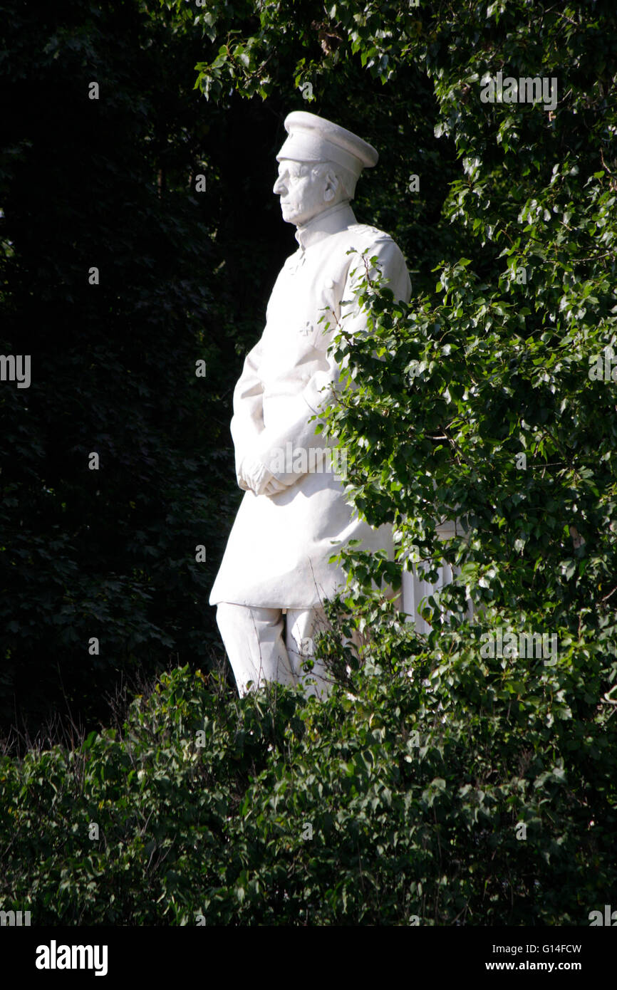 Statue, Berlin-Tiergarten. Banque D'Images