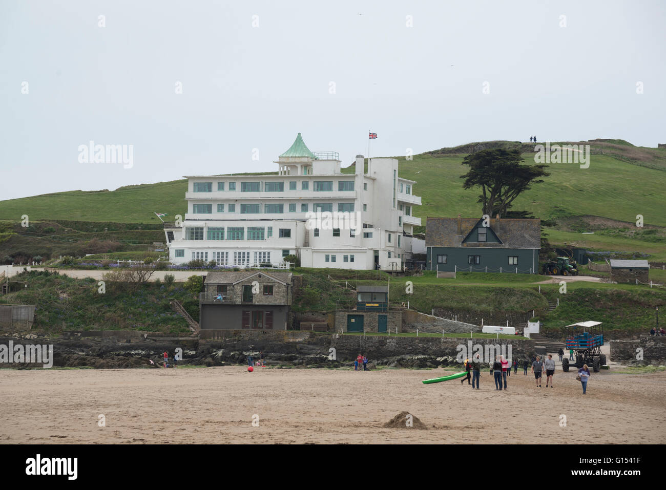 Burgh Island Hotel Banque D'Images