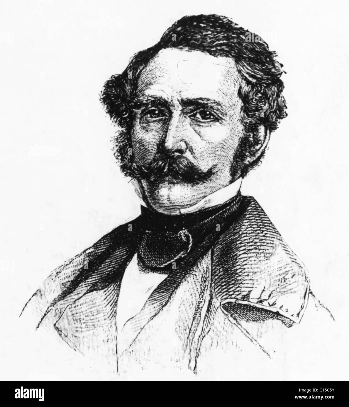William Thomas Green Morton (1819 -1868) était un dentiste qui première démonstration publique l'utilisation de l'éther inhalés comme une anesthésie chirurgicale en 1846. La promotion de sa revendication contestable d'avoir été le découvreur de l'anesthésie est devenue une obsessi Banque D'Images