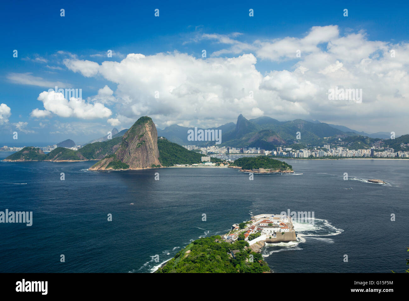 Rio de Janeiro de Niteroi, Rio de Janeiro, Brésil, Amérique du Sud Banque D'Images