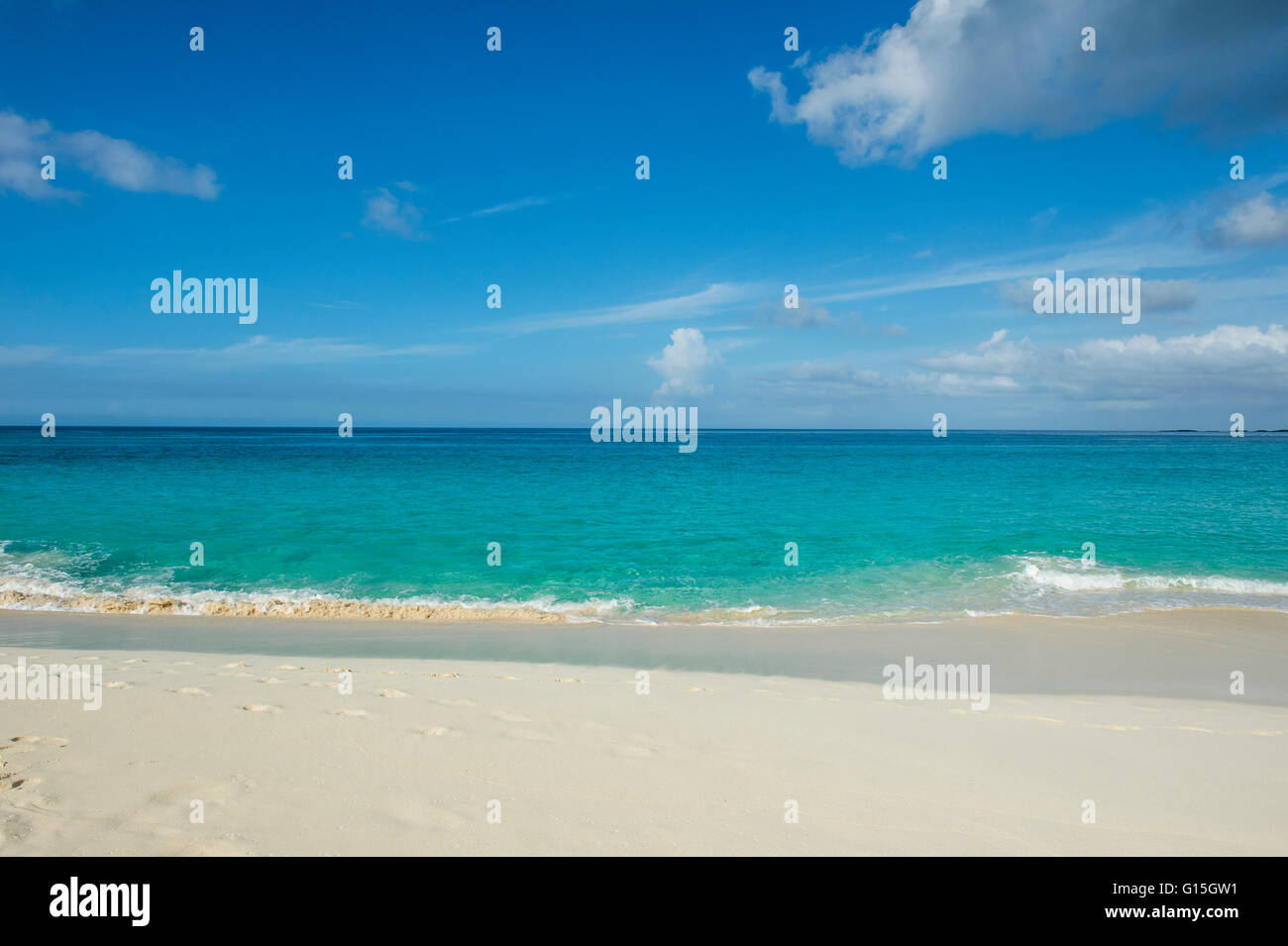 Cabbage beach, Paradise Island, Nassau, New Providence, Bahamas, Caraïbes Banque D'Images