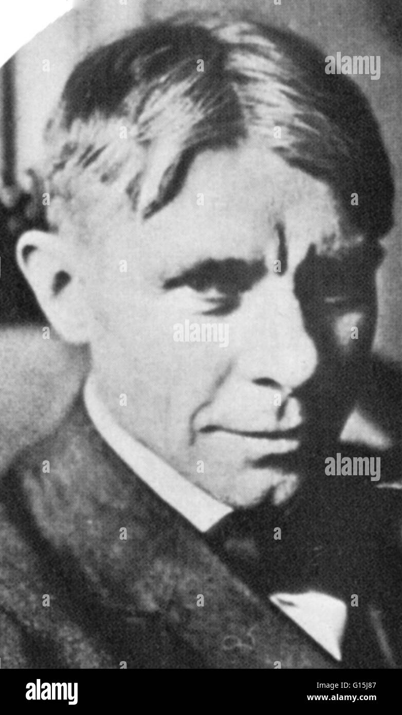 Carl Sandburg (1878-1967) était un écrivain et éditeur, mieux connu pour sa poésie. Sandburg a gagné des prix Pulitzer pour sa collection complète de l'Poèmes de Carl Sandburg, maïs, Huskers et pour sa biographie d'Abraham Lincoln (Abraham Lincoln : Le Wa Banque D'Images