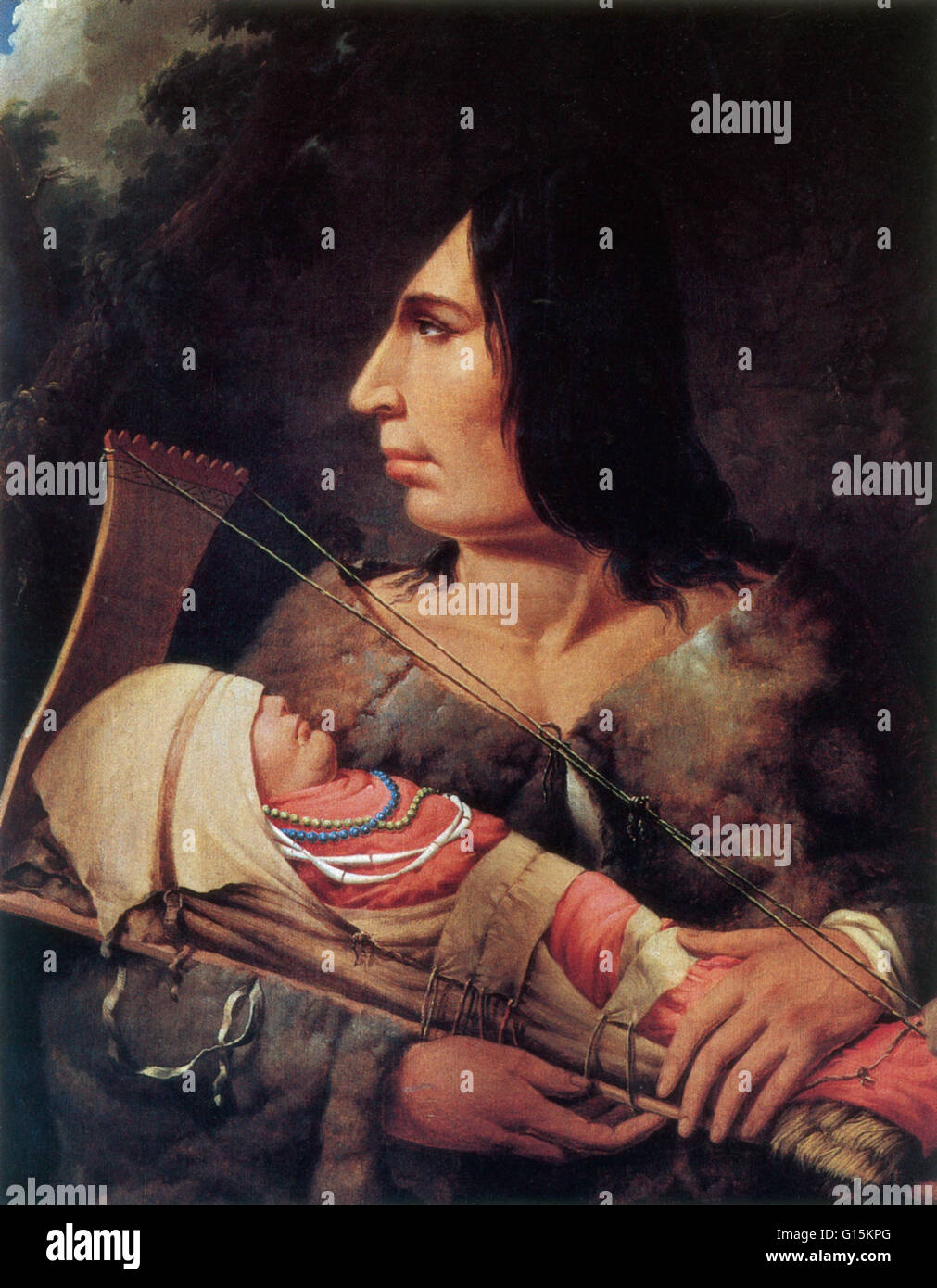 Milieu Du Xixe Siecle La Peinture De Paul Kane Montrant Un Chinook Femme Et Enfant Montrant Leur Methode D Aplatissement La Tete Des Enfants Avec Un Appareil Connu Comme Un Porte Bebe Et L Aspect Milieu Du Xixe Siecle La Peinture De Paul Kane Montrant Un Chinook Femme Et Enfant Montrant Leur Methode D Aplatissement La Tete Des Enfants Avec Un Appareil Connu Comme Un Porte Bebe Et L Aspect