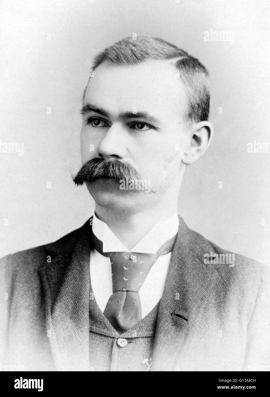Herman Hollerith (Février 29, 1860 - Novembre 17, 1929) était un statisticien américain. Les machines Hollerith construit sous contrat pour le Bureau du recensement, qui les a utilisées pour compiler le recensement de 1890 en un an seulement. Le recensement de 1880 avait pris huit ans. La plupart Banque D'Images