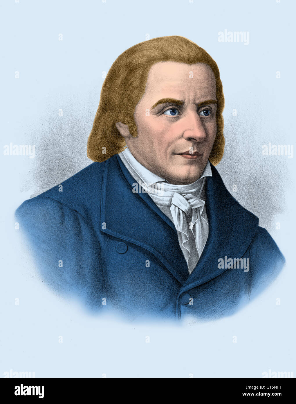 Portrait of johann heinrich pestalozzi Banque de photographies et d'images  à haute résolution - Alamy