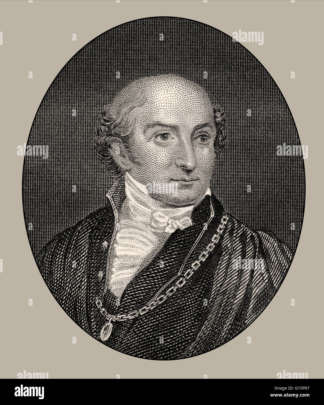 Sir Thomas Lawrence, 1769 -1830, un peintre français et président de l'Académie royale Banque D'Images