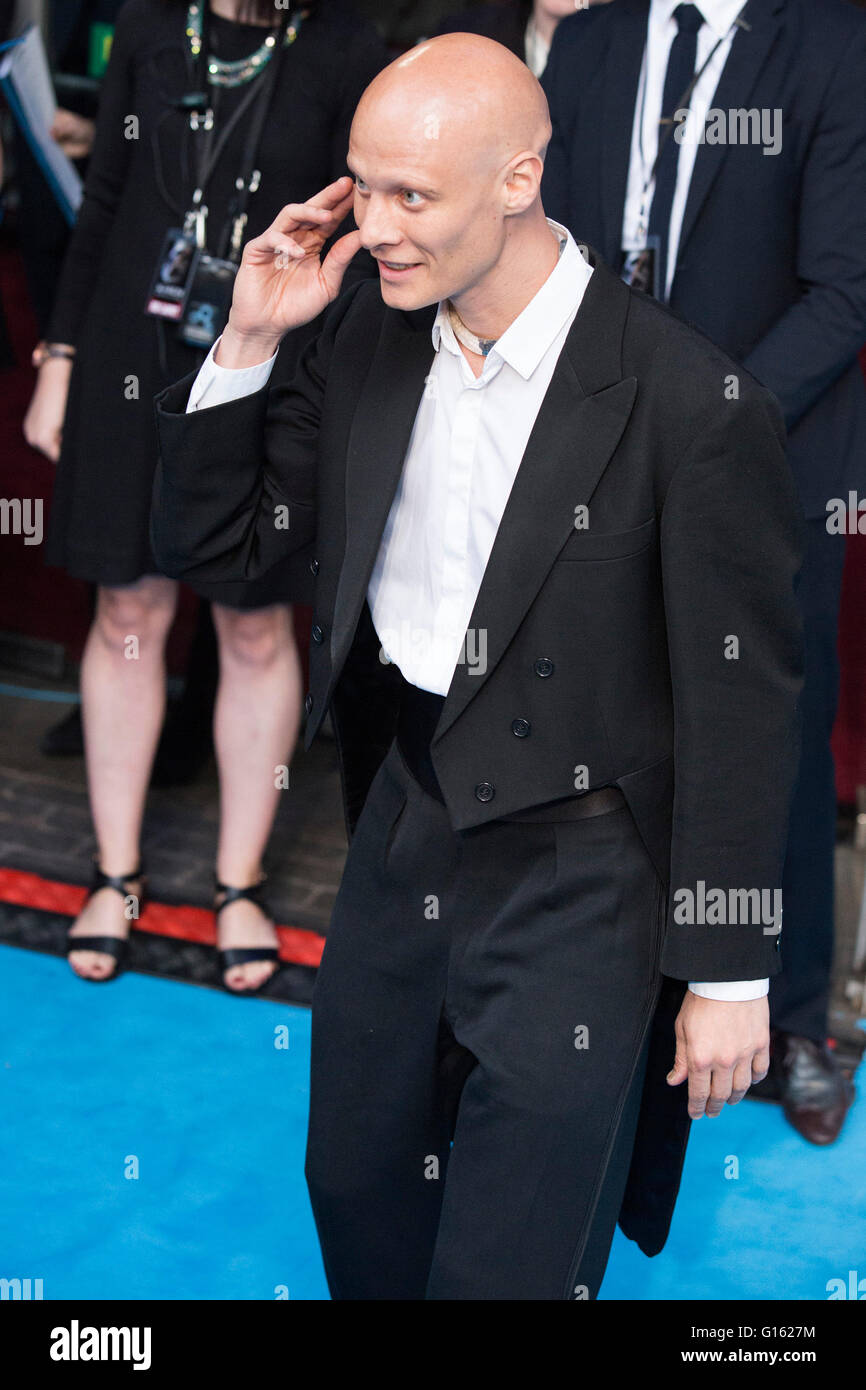 Londres, Royaume-Uni. 9 mai 2016. Acteur Tomas Lemarquis (Caliban) assiste à la X-Men : Apocalypse - global de dépistage du ventilateur à la BFI Imax cinema à Londres. Crédit : Images éclatantes/Alamy Live News Banque D'Images