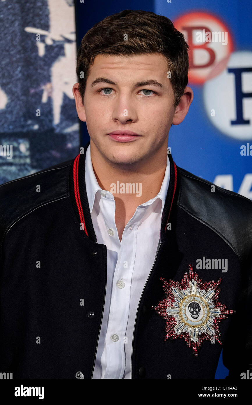 La projection de ventilateur X-Men Apocalypse sur 09/05/2016 à BFI IMAX Waterloo, Londres. Sur la photo : Tye Sheriden. Banque D'Images