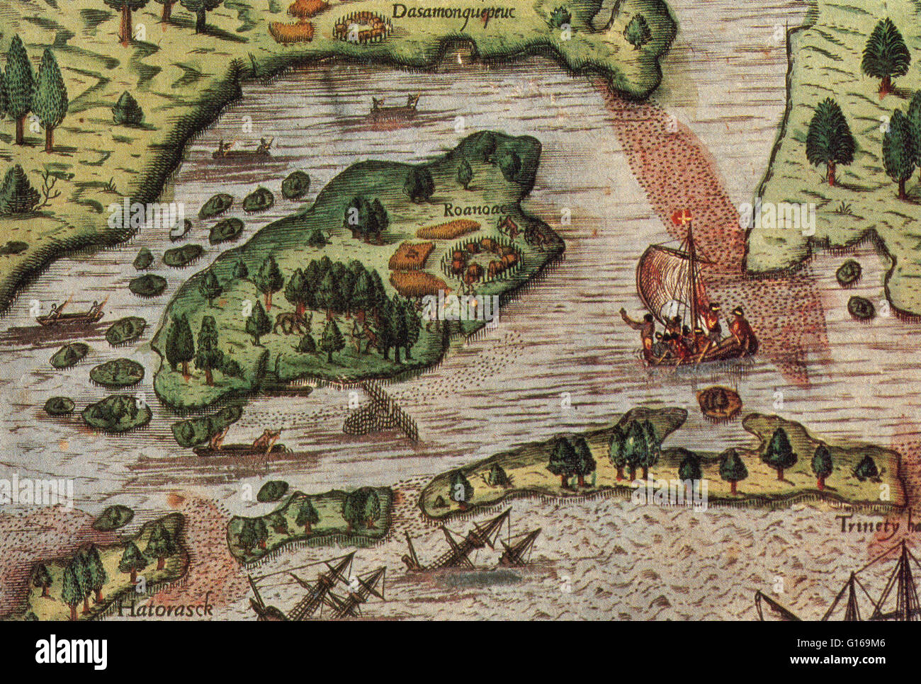 Carte nautique de l'Atlantique nord-est - Cartes anciennes BNF - Bi