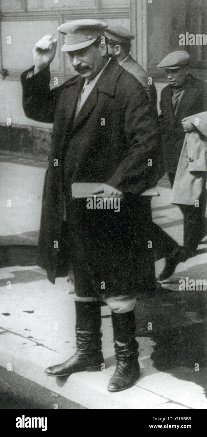 Staline en 1930, l'emplacement non identifiés. Joseph 1871 (décembre 18, 1878 - mars 5, 1953) a été le premier ministre de l'Union soviétique de 1941 à 1953. Il a été parmi les révolutionnaires bolcheviques qui ont entraîné la révolution d'octobre en Russie en Banque D'Images