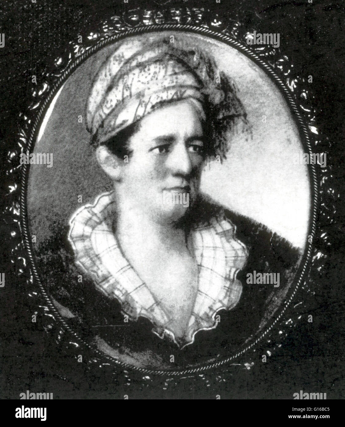 Houston, médaillon ovale, dans la région de Cherokee robe. Samuel Houston (2 mars 1793 - 26 juillet 1863) était un homme d'État, homme politique, et de soldat. Il est surtout connu pour son leadership en amenant le Texas aux États-Unis. Sa vie antérieure inclus migratio Banque D'Images