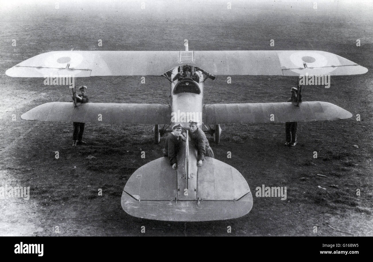 L''Albatros D.III est un avion de chasse biplan utilisé par l'armée impériale allemande Air Service (Luftstreitkräfte) et le Service aérien austro-hongrois (Luftfahrtruppen) au cours de la PREMIÈRE GUERRE MONDIALE. Le D.III a été piloté par un grand nombre de Top Aces, y compris l'allemand Manfred von Richtho Banque D'Images