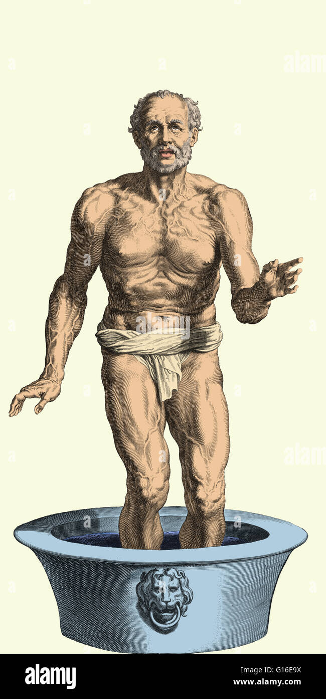 Lucius Annaeus Seneca (BC 4 - 65 Ma) était un philosophe, homme d'état Romain, dramaturge, et dans un travail d'humoriste, de l'âge d'argent de littérature latine. Il a été formé à la rhétorique et a été introduit à la philosophie stoïcienne hellénistique par Attale et Sotion. Banque D'Images