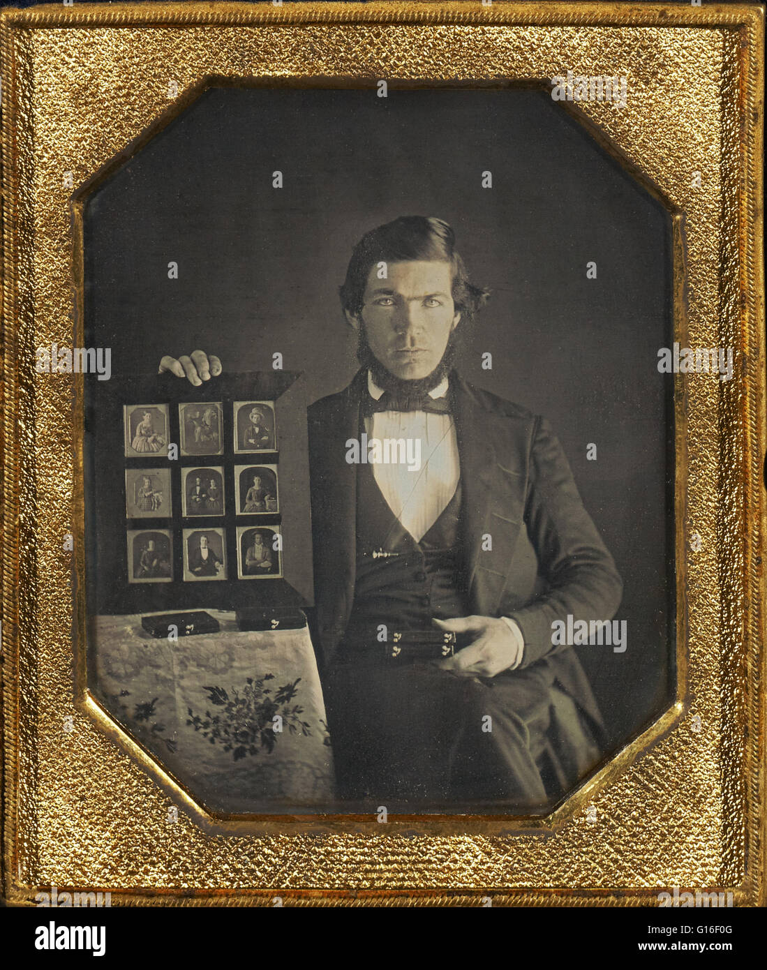 Daguerreotype Portrait D un Daguerreotypist Non Identifi Qui Est L Daguerreotype Portrait D un Daguerreotypist Non Identifi Qui Est L