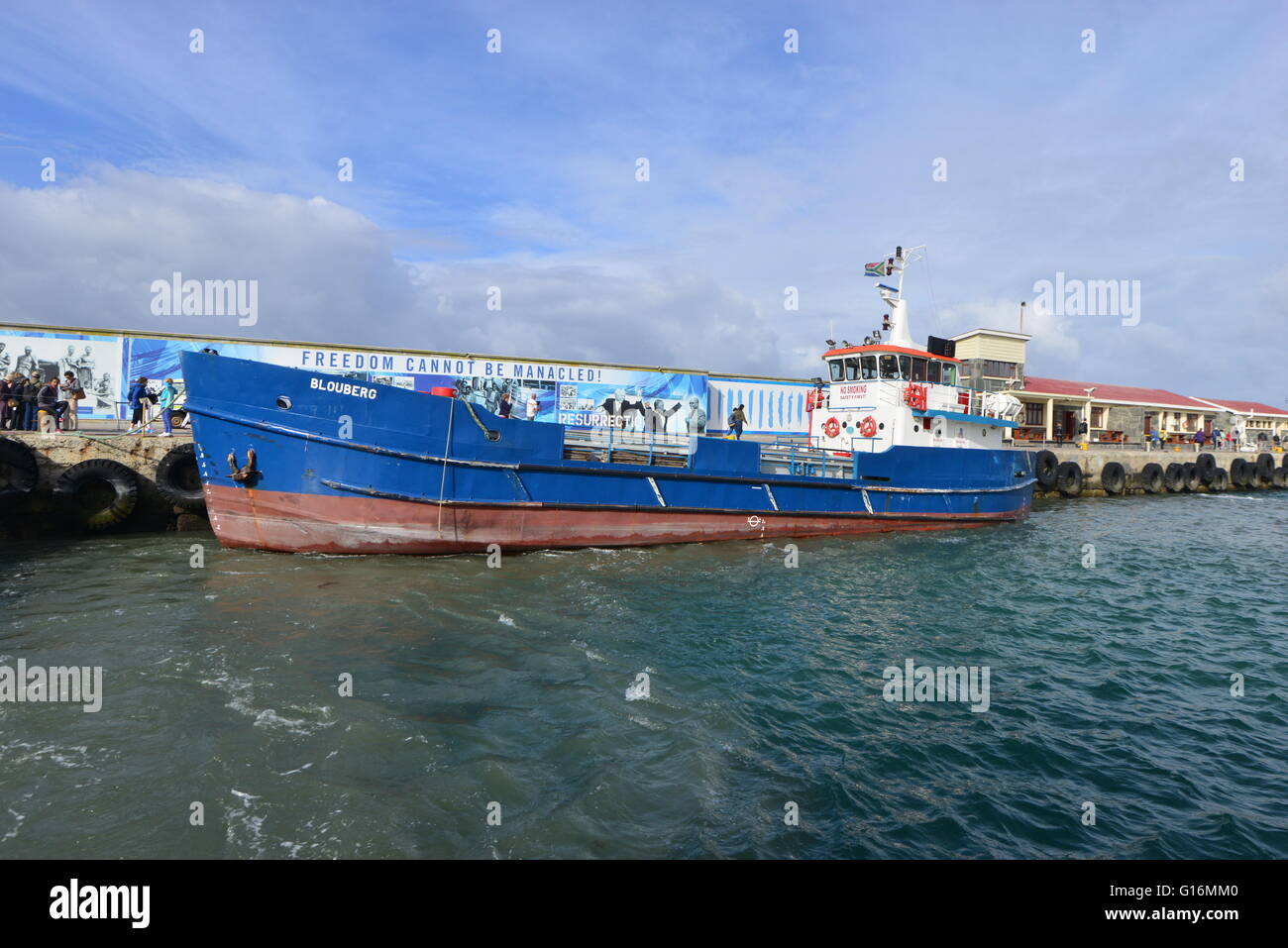 La prison de Robben Island en Afrique du Sud Banque D'Images