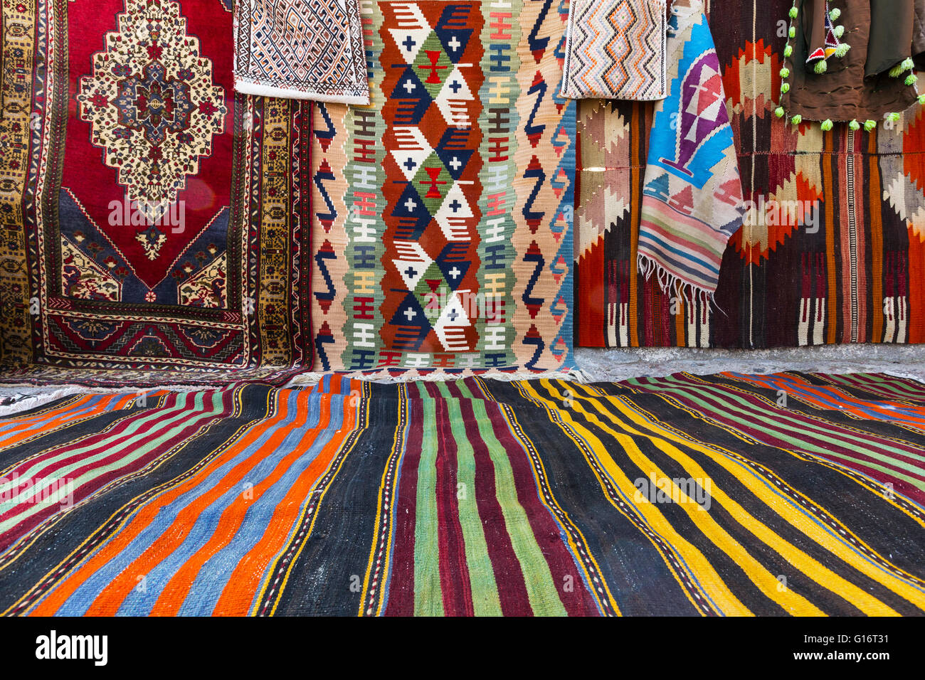 Tapis et kilims, dinde Banque D'Images