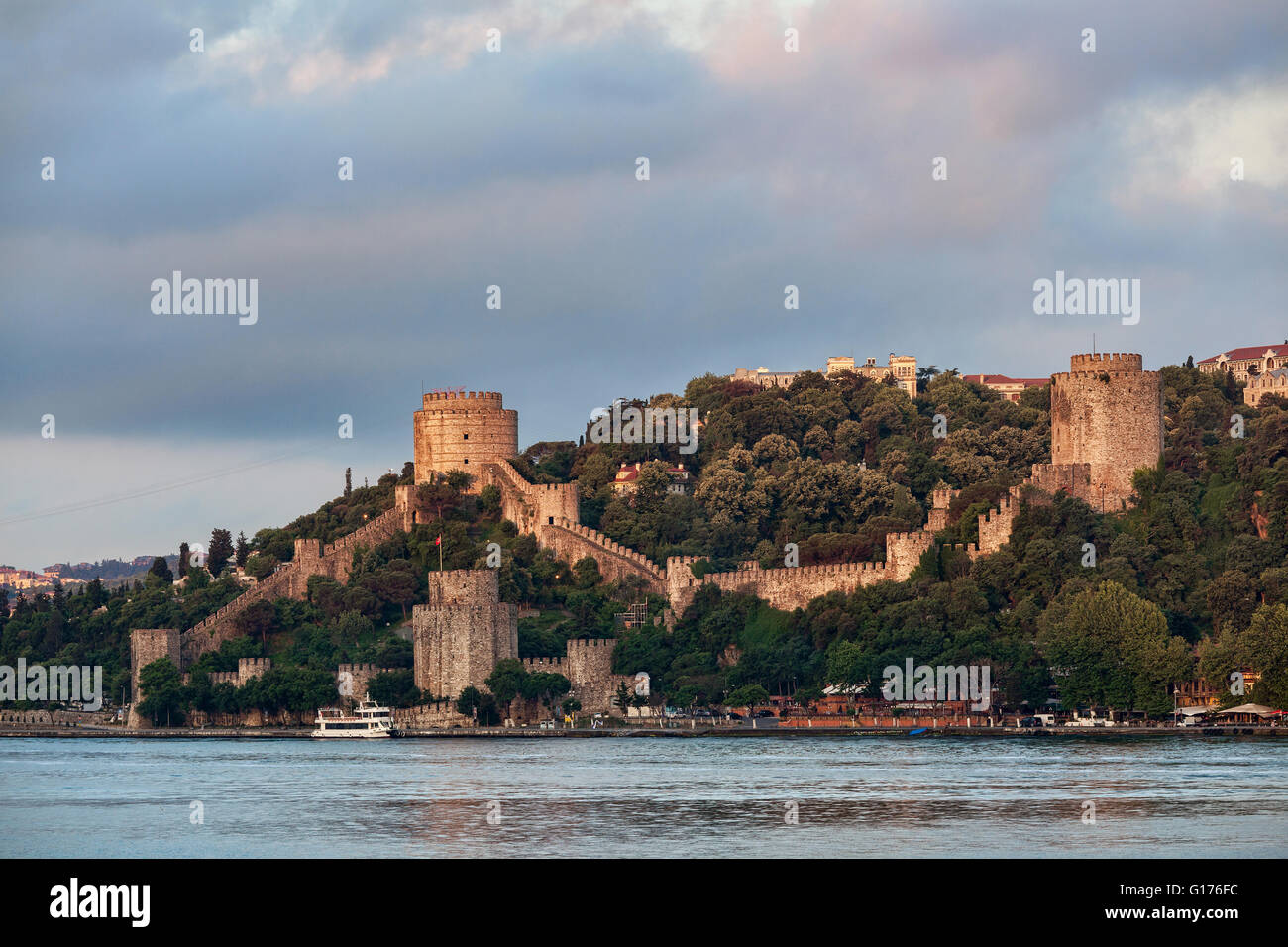 Rumelian Rumeli Hisari (Château) Banque D'Images