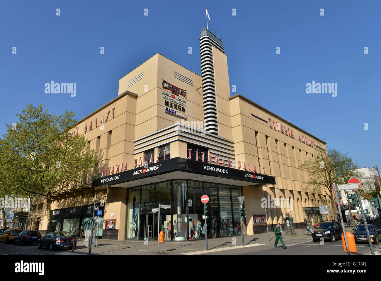 Kino Titania-Palast, Schlossstrasse, Steglitz, Berlin, Deutschland Banque D'Images