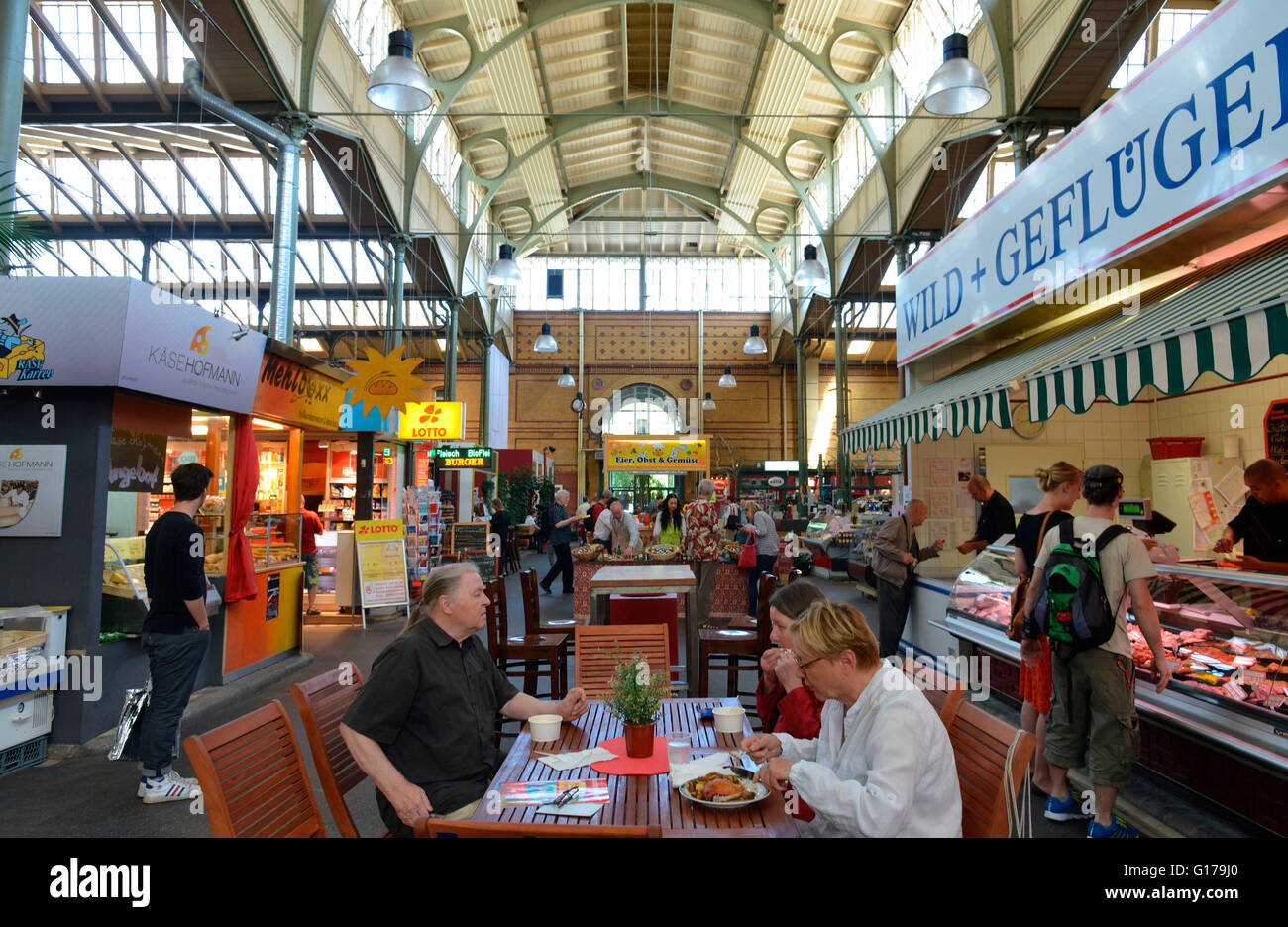 Arminiusmarkthalle, Zunfthalle, Arminiusstrasse, Moabit, Berlin, Deutschland Banque D'Images