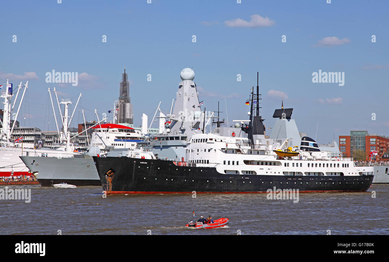 Impressions du 827e anniversaire du port de Hambourg, 2016 Banque D'Images