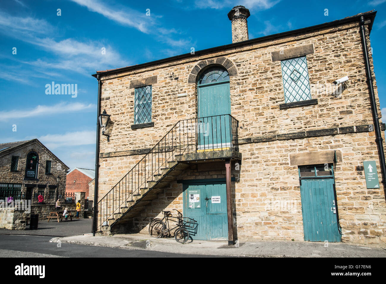 L'ancien centre du patrimoine Yorkshire Barnsley Ray Boswell Banque D'Images