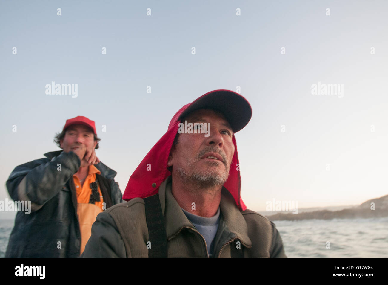 La pêche au filet maillant Banque D'Images