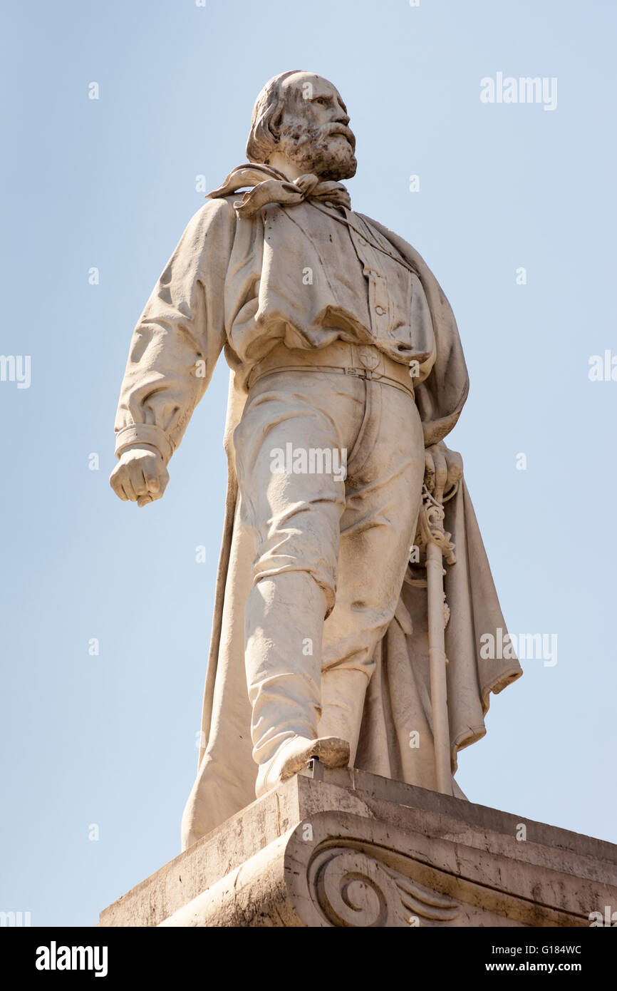 Statue de Giuseppe Garibaldi, Place Garibaldi, Place Garibaldi, à Nice, Côte d'Azur, France Banque D'Images