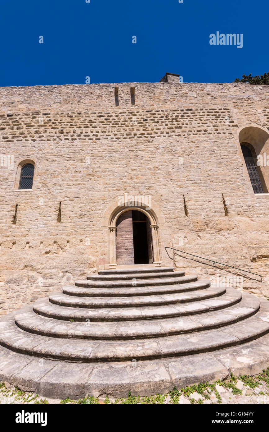 Chateau d'Ansouis, village perché du Luberon Vaucluse Provence France 84 Banque D'Images