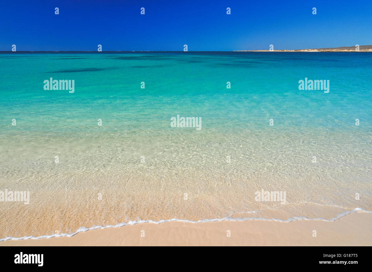 Turquoise Bay à Cape Range National Park près de Exmouth, l'ouest de l'Australie Banque D'Images