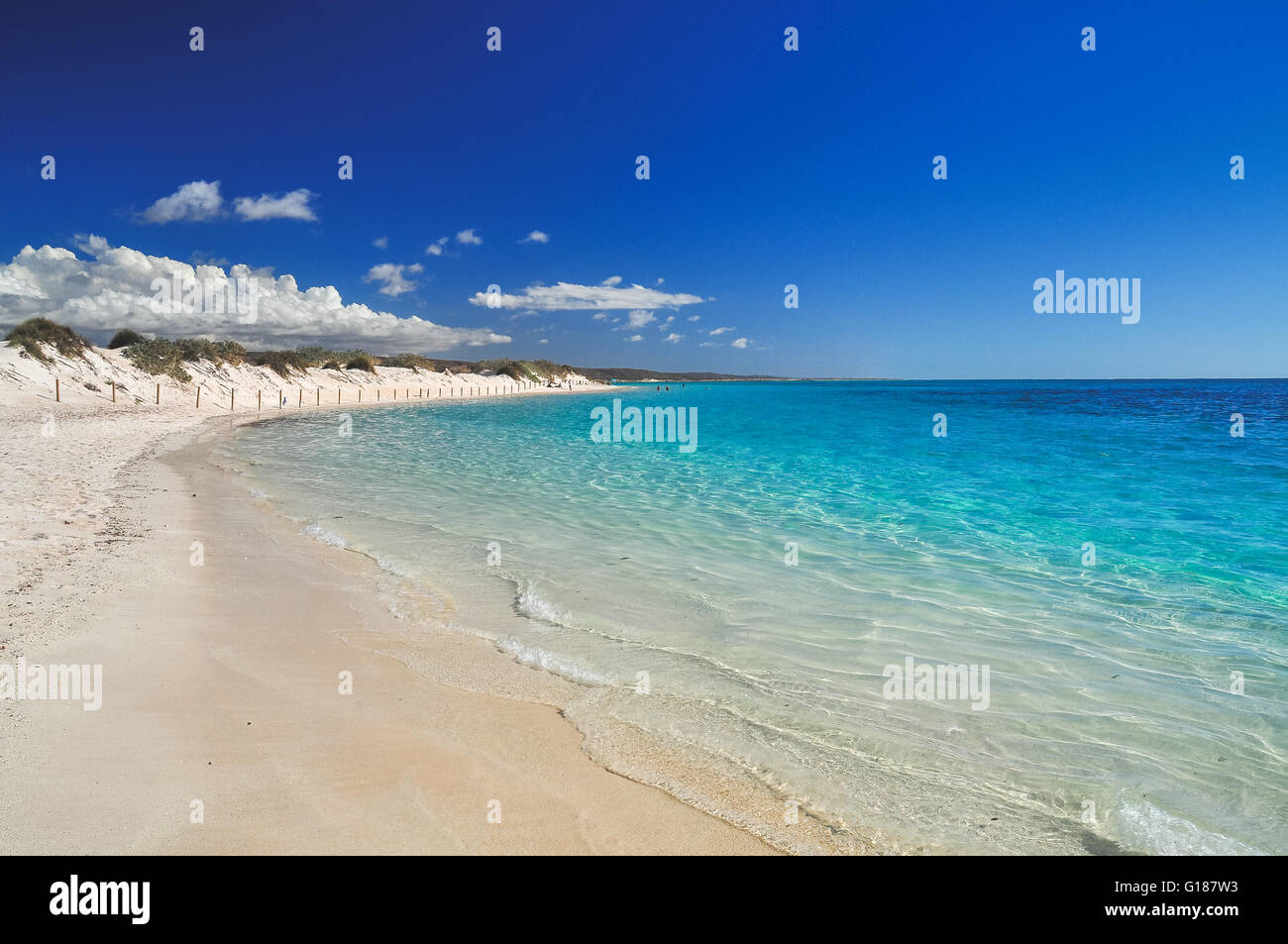 Turquoise Bay à Cape Range National Park près de Exmouth, l'ouest de l'Australie Banque D'Images
