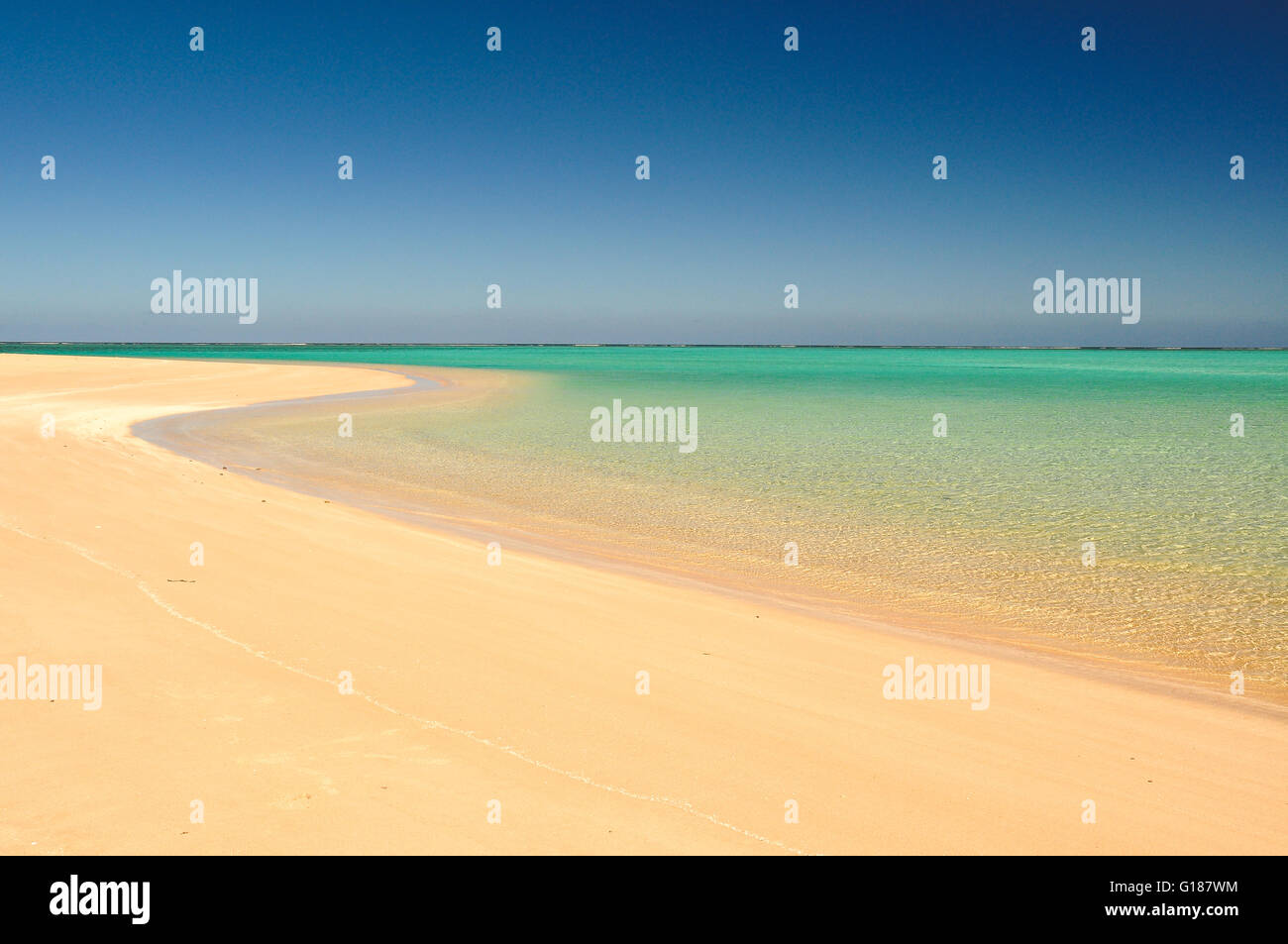 Les plages de Cape Range National Park près de Exmouth, l'ouest de l'Australie Banque D'Images